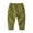 Army Green, variant on SonxaHe Toddler Boy's Cargo Pants Elastic Waist Loose Tapered Trousers with Pockets Child Cozy Fall Casual Pants Green,Sized 3-4