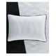 thumbnail image 3 of Edredón Xtellar Ligero Doble Vista Real Textil + 2 Fundas de Almohada, Juego de Colcha Matrimonial, Color Negro, 3 of 5
