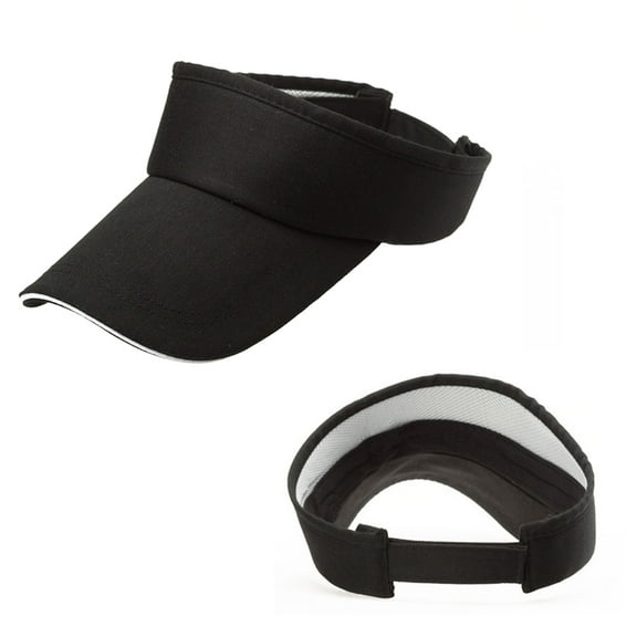 Worgeous Lightweight Sun Hat Adjustable Sports Sun Hat 24.00X14.50X1.00CM Black