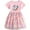 Pink unicorn, variant on WIBACKER Toddler and Little Girl's Casual Ruffled Sleeveless Tutu Skater Princess Dress - 1PCS Butterfly