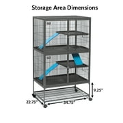 MidWest Homes for Pets Deluxe Ferret Nation Double Unit Small Animal Cage (Model 182)