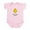 Petal Pink, variant on CafePress - Disc Golf Chick Infant Bodysuit - Baby Light Bodysuit, Size Newborn - 24 Months