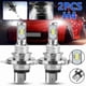 thumbnail image 2 of 2x H4 9003 Hb2 6000k Super White Csp Led Headlight Bulb Kit High Low Beam, 2 of 4