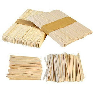 Mibly 4 Style Assorted Wooden Wax Sticks - For Body Legs Face and