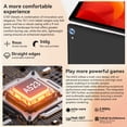 thumbnail image 5 of 2026 Android 15 Tablet 10.1 Inch, Octa-Core, 128GB ROM, Widevine L1, WiFi 6, Bluetooth 5.3 for Student and Worker,Black, 5 of 7