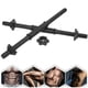 thumbnail image 3 of Gimnasio Abrenamiento en Casa Barras Con MancUernas Collares Spinlock Manijas de Levantamiento de Pesas para el Hogar Construir un cuerpo Fuerte 45x2,4 CM Ejercio Aliviar El, 3 of 7