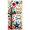 1A, variant on Floral Design Cross Christian Patriotism Banner Symbolic Elements Festival Decoration for Religious Event Indoor Display Church Decor
