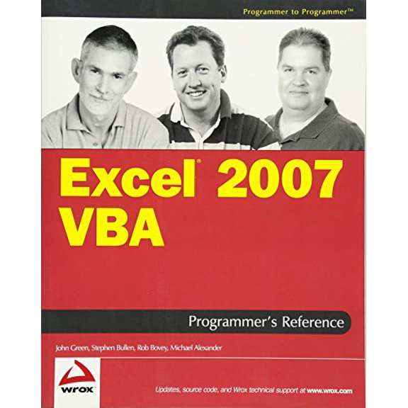 Pre-Owned Programmer to Programmer: Excel 2007 VBA Programmer's Reference (Paperback)