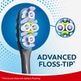 thumbnail image 3 of Colgate 360 Floss-Tip Toothbrush, Medium Adult Toothbrush, 1 Pack, 3 of 13