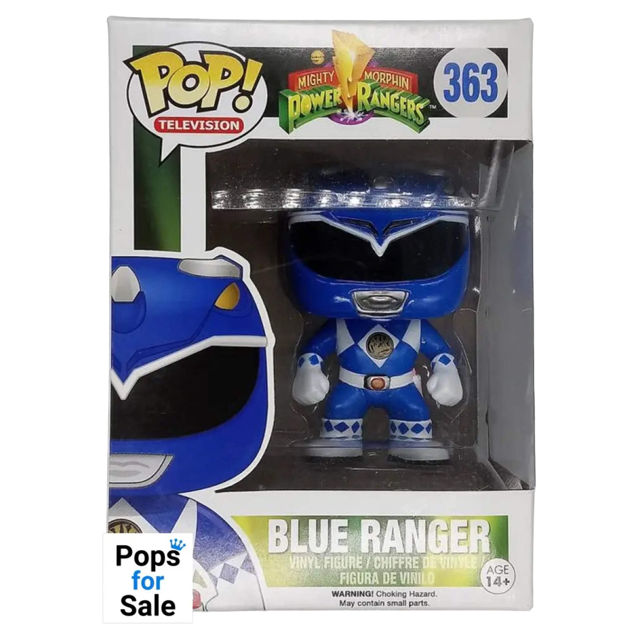 Funko POP TV: Power Rangers - Blue Ranger Vinyl Figure