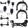 thumbnail image 2 of AUTOMUTO Replacement Parts - Front Position - Lower And Upper Control Arms Sway Bar Links Lower Upper Ball Joints Fit For Buick Rainier For Chevy Trailblazer For GMC Envoy For Ascender For Saab 9-7x, 2 of 5