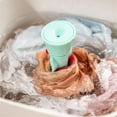 thumbnail image 2 of Household Ultrasonic Washing Machine Mini Portable Travel Washer Underwear Sock Shock Wave Washing Machine Macaron white, 2 of 5