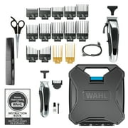 Wahl Chrome Pro Combo, Cordless Hair Clipper and Trimmer, All in One World Wide Voltage , Chrome Black 3027814