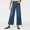 X-122Blue, variant on ZHOGXU Women's Jeans With Pocket Distressed Flared Wide Leg Solid Color Stretch Stylish Denim Pants Trousers For Casual Daily Wear,Black,L