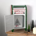 thumbnail image 2 of Bigfortune Christmas Mailbox Decoration Santa's Mailbox Letters To Santa Xmas Ornament Tabletop Christmas Decoration, 2 of 8