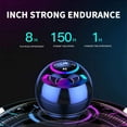 thumbnail image 6 of Outoloxit Smart Bluetooth Speaker with 360° Panoramic Sound, High-Fidelity Audio, RGB Party Lights, and 8-Hour Battery for Home & Party Use, 6 of 8