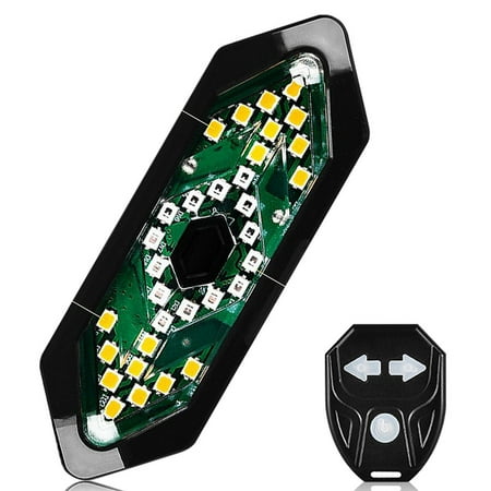 

Fovolat Remote Control Steering Tail Light - Intelligent Charging Waterproof Night Riding Equipment - Bicycle Warning Light With Horn