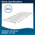 thumbnail image 3 of Silver Spring 6' Lightweight Single Fold Wheelchair Ramp, 3 of 6