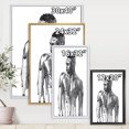 thumbnail image 4 of Designart 'Portrait of Handsome African Man On White I' Modern Framed Canvas Wall Art Print, 4 of 5
