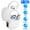 White, variant on Moclever Wireless Stereo Sport Headphones, Wireless V5.4 Open Ear Earbuds with Earhook LED Display Charging Case IPX5 Waterproof 300Hrs Standby Time Touch Control for Workout Running, Beige