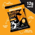 thumbnail image 2 of Natural Endurance Plant Based Protein Chips, Gluten-Free Healthy Protein Snacks, 12g Protein, Taco, 1.38 oz, 8-Pack, 2 of 8