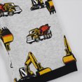 thumbnail image 7 of NOLDARES Kids Toddler Baby Boy Summer 2 Piece Shirt and Shorts Set Round Neck Tee Cartoon Graphic Elastic Waist Outfits Clothes(Black,11-12 Y), 7 of 7
