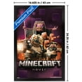 thumbnail image 3 of A Minecraft Movie - Hog Collage Wall Poster, 14.725" x 22.375" Framed, 3 of 5