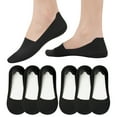 thumbnail image 2 of Resicozy 6 Pair No Show Socks for Womens Non Slip Low Cut Thin Socks for Flats Lightweight Casual Black, 2 of 6