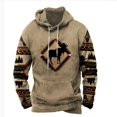 thumbnail image 3 of Sudadera con capucha con estampado gráfico vintage para hombre, jersey con estampado tradicional indio, sudaderas con capucha informales de gran tamaño, ropa para hombre, ropa unisex, 3 of 5