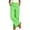 Mint Green, variant on PEIBang Women's Wrinkle Resistant Plaid Wide Leg Trousers，Comfort Elastic Waist Deep Side Pockets Lightweight Summer Slacks
