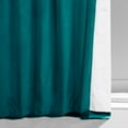 thumbnail image 6 of HPD Half Price Drapes Signature Sea Garden Teal Plush Velvet Blackout Curtains (1 Panel), 50W X 84L, 6 of 6