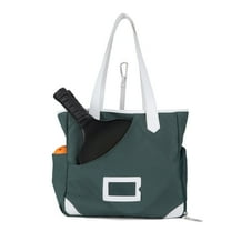 TOURBON Tote Padel Racket Bag with Shoe Compartment Pickleball Paddle Shoulder Bag Nylon Light Weight