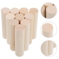 thumbnail image 3 of Shisuyan 10pcs Unfinished Round Sticks For Crafts Diy Natural Carving Rods For Art Projects Wall Decor And Decorations, 3 of 9