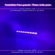 thumbnail image 4 of Barra de luz negra JAMW de 36 W con 9 lámparas LED UV, 4 of 5