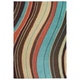 thumbnail image 1 of Liora Manne Lalunita Wave Multi Color Indoor Rug 5'x7'6" LNT57603444, 1 of 2