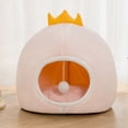 thumbnail image 3 of Cute Cozy Small Dog Cats Dog Mats Washable Sleeping Bag Pet Basket Kitten Cushion Cat Bed Cat House Tent S 11, 3 of 8