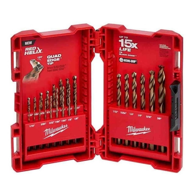 Kit Brocas De Cobalto Red Helix 23 Pzas Milwaukee 48892338 Milwaukee 48892338