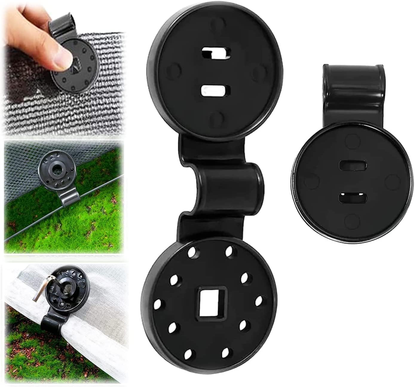 Windproof Awning Clamp Grip with Heavy Duty Lock and Easy Release