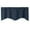 Navy, variant on Lilgiuy Gray Valance Curtains for Living Room, Kitchen Valance Solid Color Short Topper - Room Darkening Rod Pocket Bedroom Bathroom Curtain for Window Treatment, 52"×18.1"