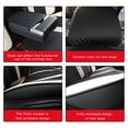 thumbnail image 2 of Maidao Car Seat Covers Full Set,Faux Leather Seat Covers for Cars SUV,Super Breathable,Full Wrapping Edge,Universal Automotive Seat Covers Fit for Most Sedans Luxury with Pillow Black Red, 2 of 7