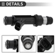 thumbnail image 4 of Inyector de combustible 8171133990 boquilla de inyección de combustible para VW Polo Classic 1995-2001 1.4 negro, 4 of 7