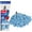 blue1, variant on Microfiber Cloth Mop Refill, Blue