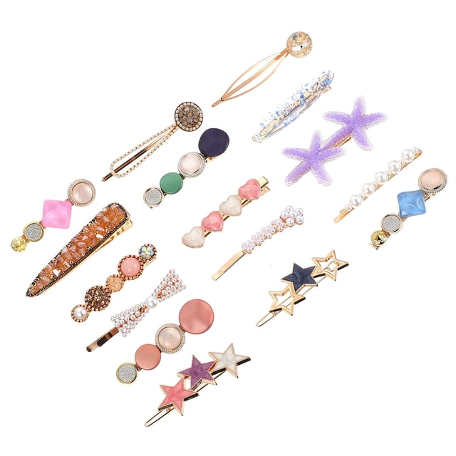 GAXIRE 16Ud Pasadores Decorativos De Aleación Accesorios Para Peinados Chic Y Delicados