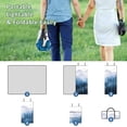 thumbnail image 2 of Forest Picnic Blankets Waterproof Foldable Picnic Blanket 80"x 80" Picnic Mat 3-Layer Thicking Outdoor Picnic Blanket Sandproof Lightweight Beach Picnic Blanket with Strap Machine Washable, 2 of 5