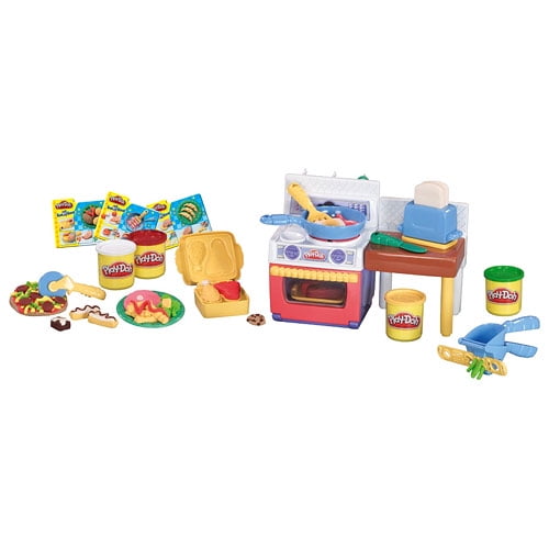 PlayDoh Kitchen Creations Meal Makin' Kitchen Food Set