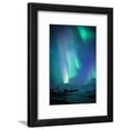 thumbnail image 1 of Iceland, Fjallsarlon. the Northern Lights Appearing in the Sky at Fjallsarlon, Scenic Framed Art Print Wall Art by Katie Garrod, 1 of 6