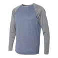 thumbnail image 2 of Augusta Drop Ship Adult Kinergy Two-Color Long-Sleeve Raglan T-Shirt, 2 of 5