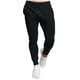 thumbnail image 2 of Pantalones deportivos de longitud completa para hombre, con cierre de pie, informales, elásticos, transpirables, para fitness, para correr, entrenamiento, con cordones, elásticos, de poliéster., 2 of 5