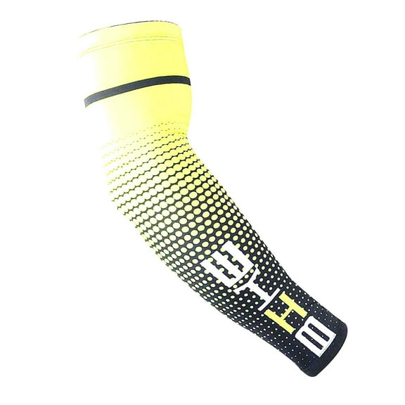 Taotanxi 1 Pairs Arm Sleeves UV Protection Cooling Men Women Sunblock Cycling Arm Cover