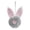 Easter Gray 9*6.5 cm, variant on Toyeng Easter Bunny Plush Hanging Ornaments - Rabbit Butt Ears Tree Decor for Easter Basket, Spring Party Favors & Home Wall Window Decorations Easter Purple 9*6.5 cm